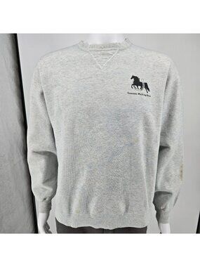 Vintage Y2K Stained Hanes Beefy-T Tennessee Walking Horse Sweatshirt (Large)
